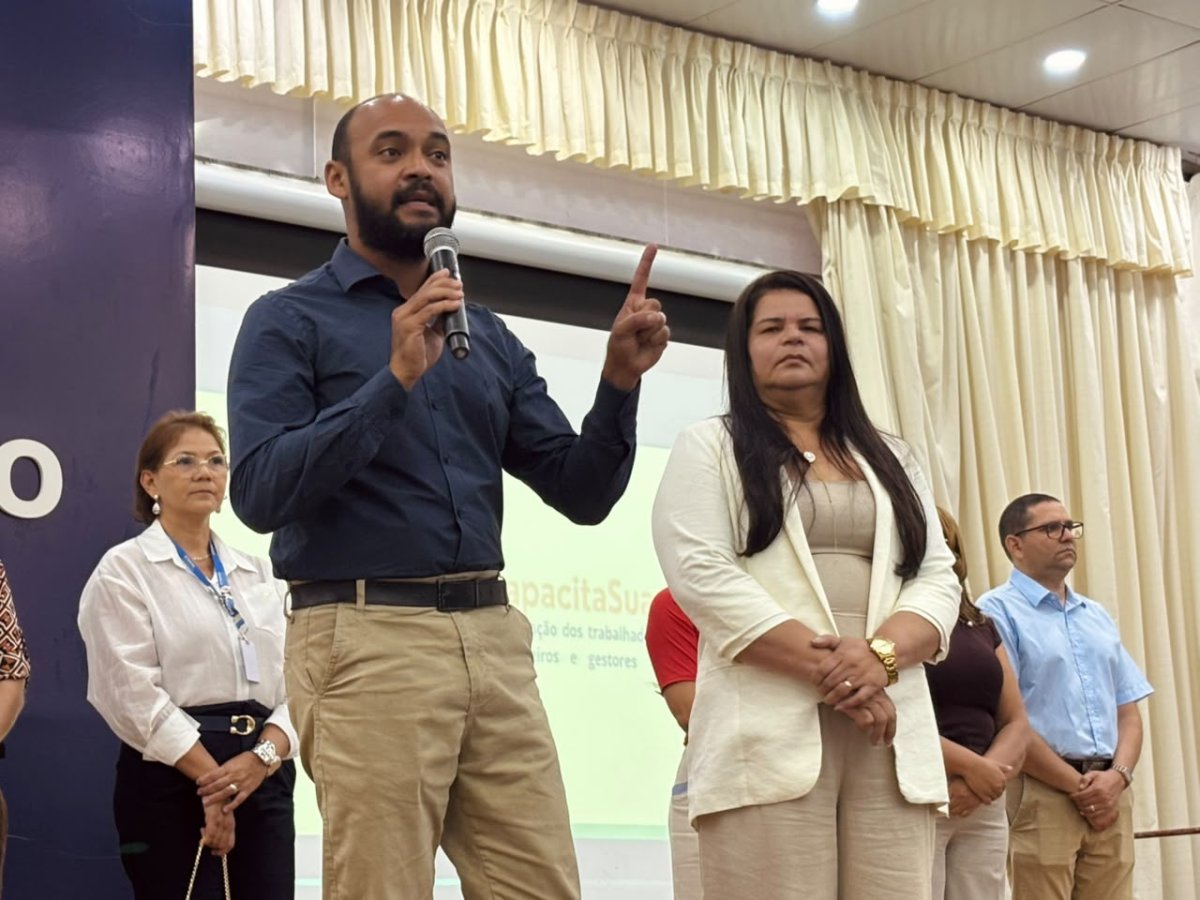 SECRETÁRIO JOÃO PAULO SILVA DESTACA A IMPORTÂNCIA DA CAPACITAÇÃO PARA FORTALECER O SUAS
